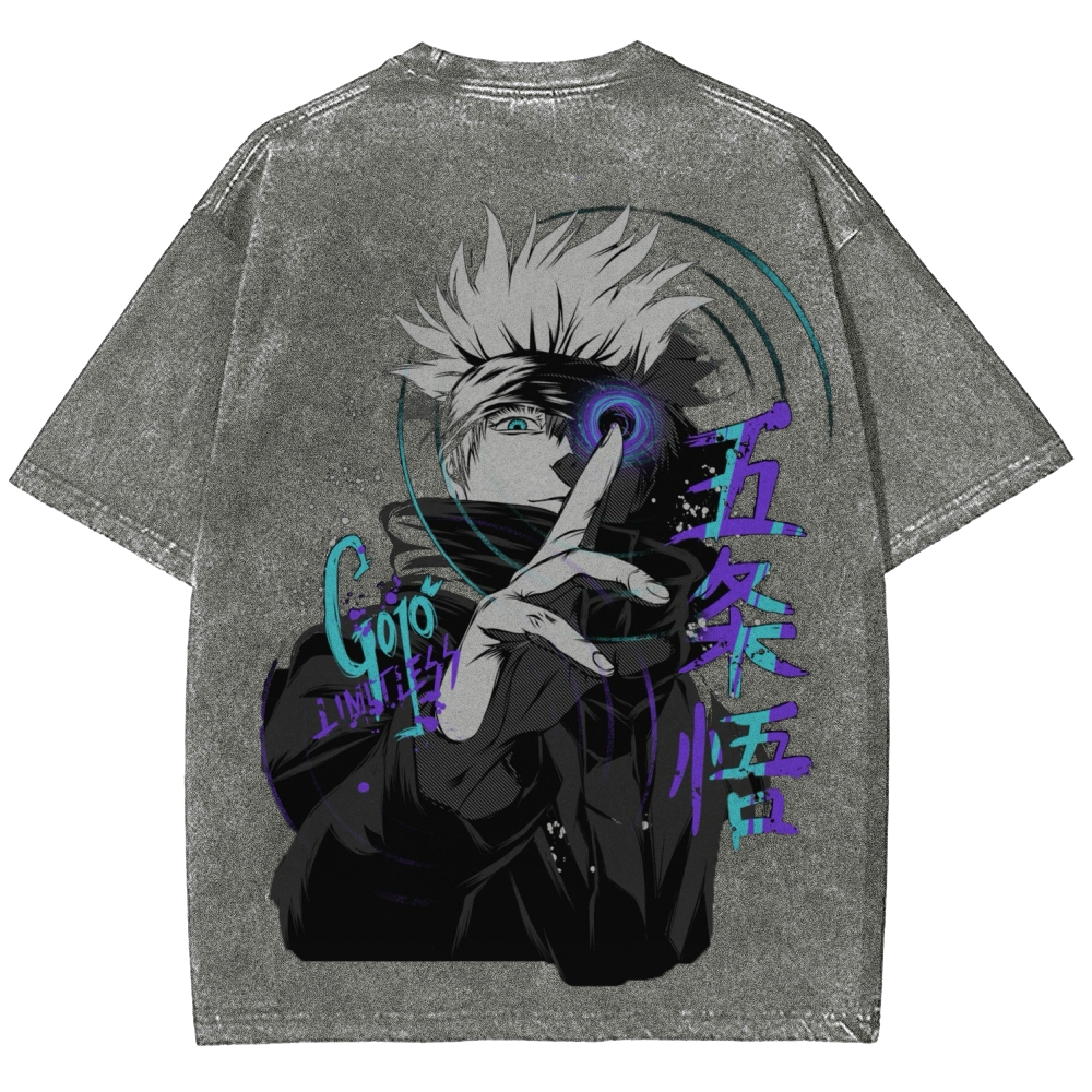 Jujutsu Kaisen Unisex Fit Washed T-Shirt