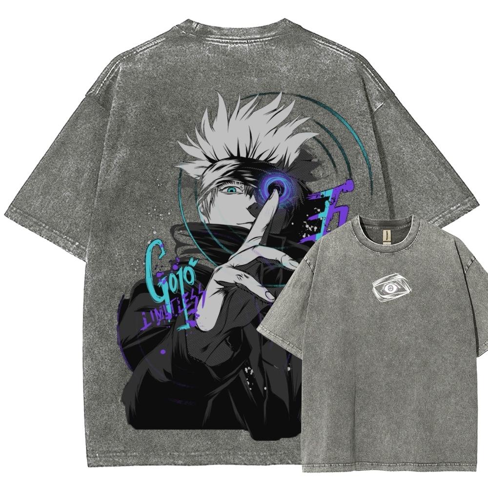Jujutsu Kaisen Unisex Fit Washed T-Shirt