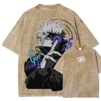 Jujutsu Kaisen Unisex Fit Washed T-Shirt