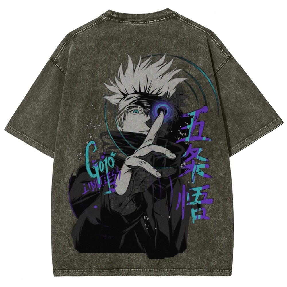 Jujutsu Kaisen Unisex Fit Washed T-Shirt