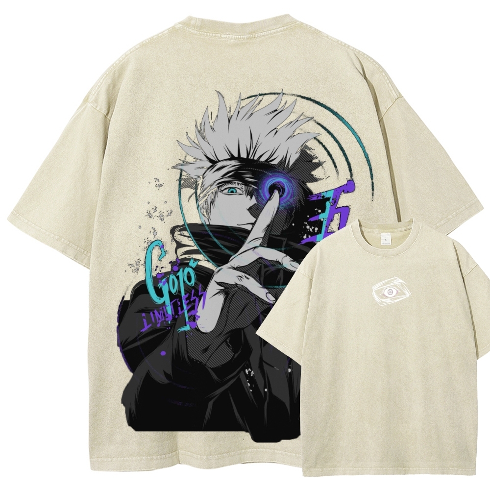 Jujutsu Kaisen Unisex Fit Washed T-Shirt