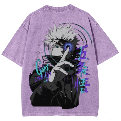 Jujutsu Kaisen Unisex Fit Washed T-Shirt