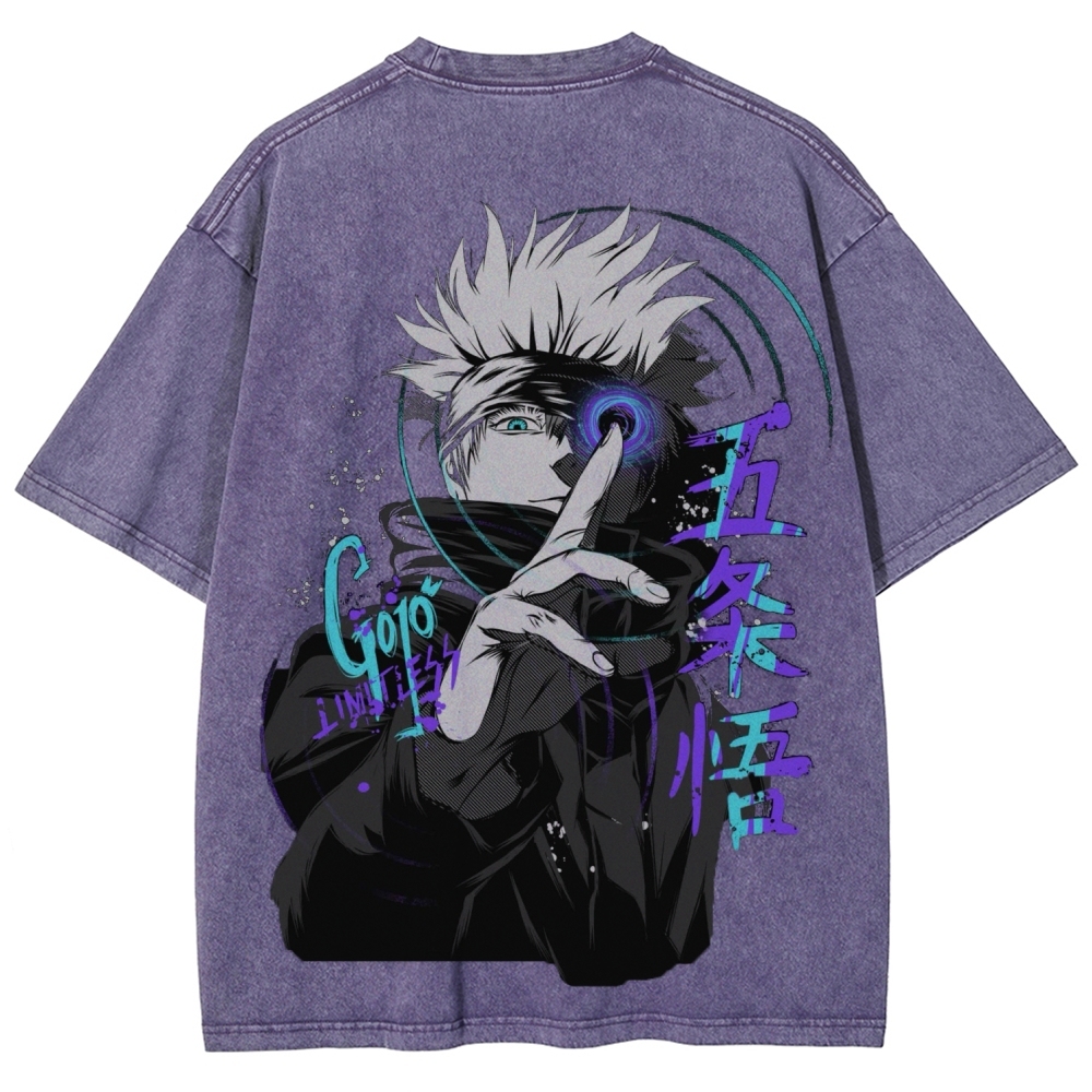 Jujutsu Kaisen Unisex Fit Washed T-Shirt