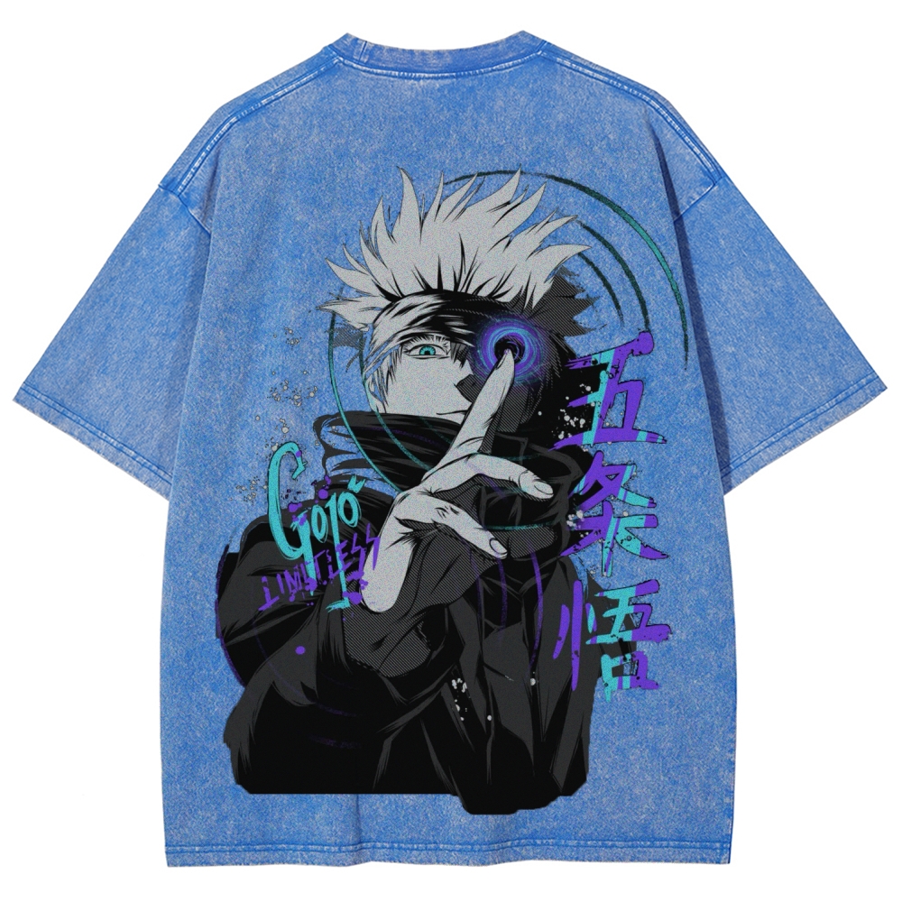 Jujutsu Kaisen Unisex Fit Washed T-Shirt