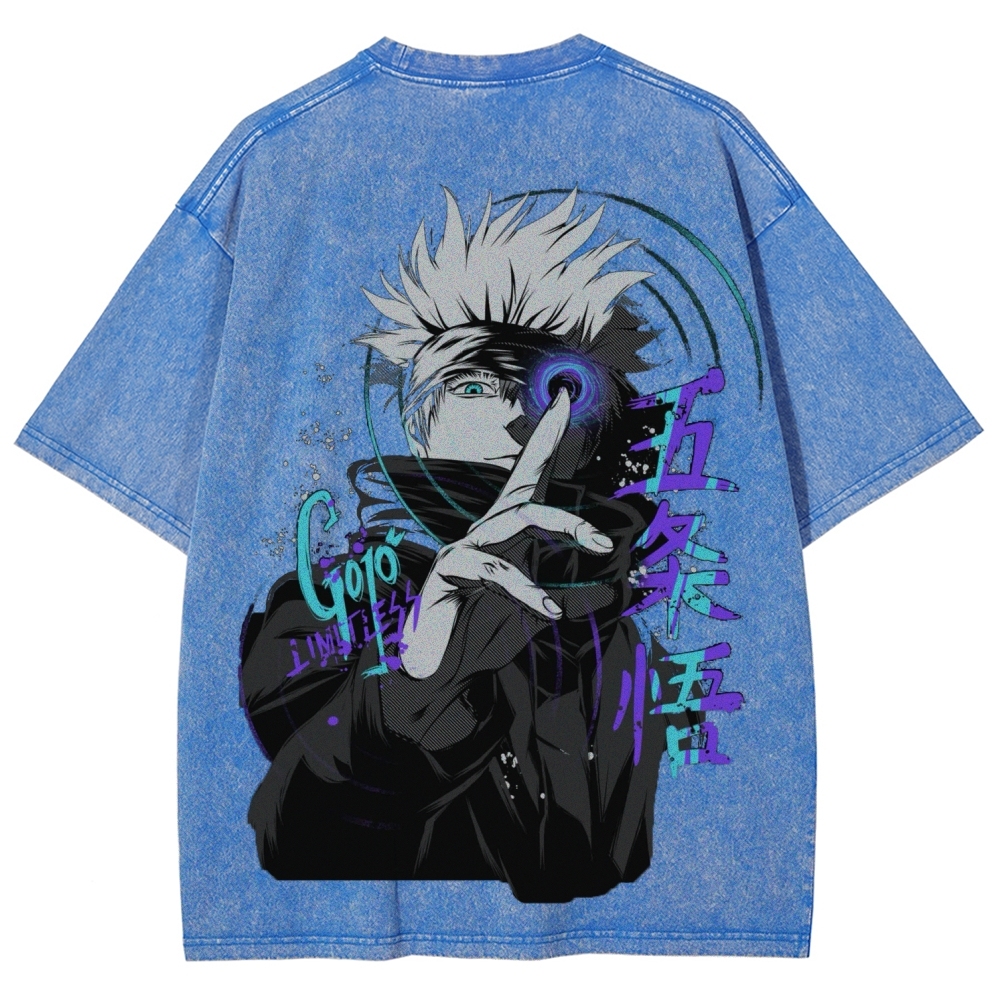 Jujutsu Kaisen Unisex Fit Washed T-Shirt
