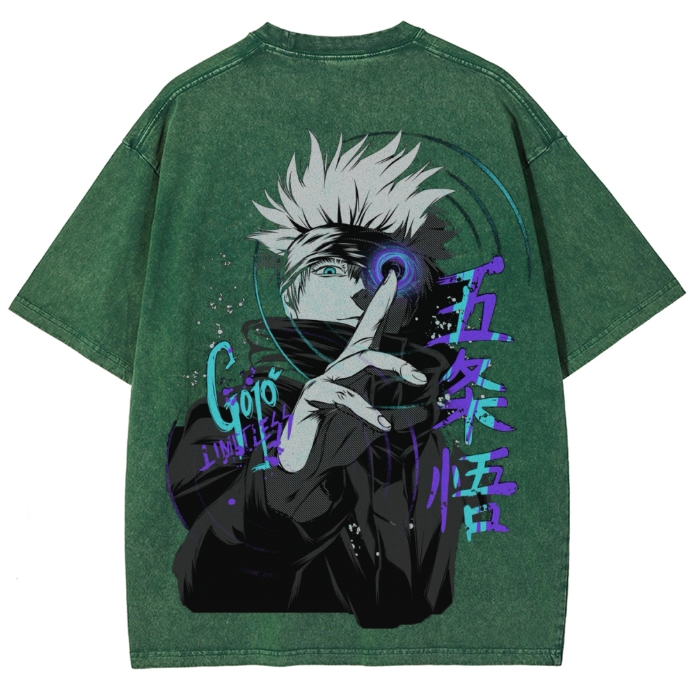 Jujutsu Kaisen Unisex Fit Washed T-Shirt