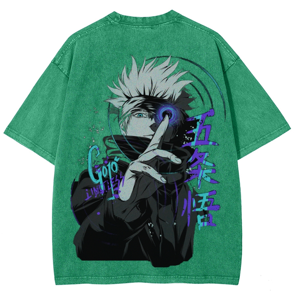 Jujutsu Kaisen Unisex Fit Washed T-Shirt