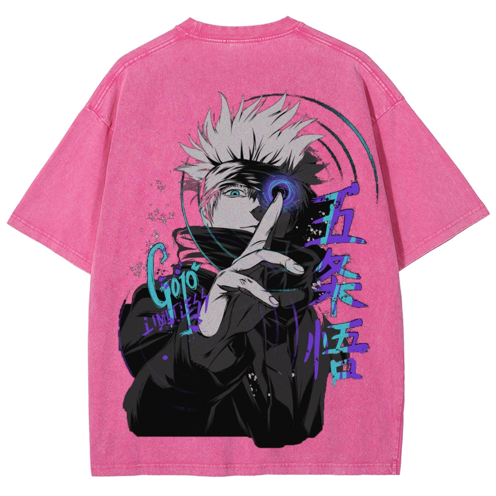 Jujutsu Kaisen Unisex Fit Washed T-Shirt