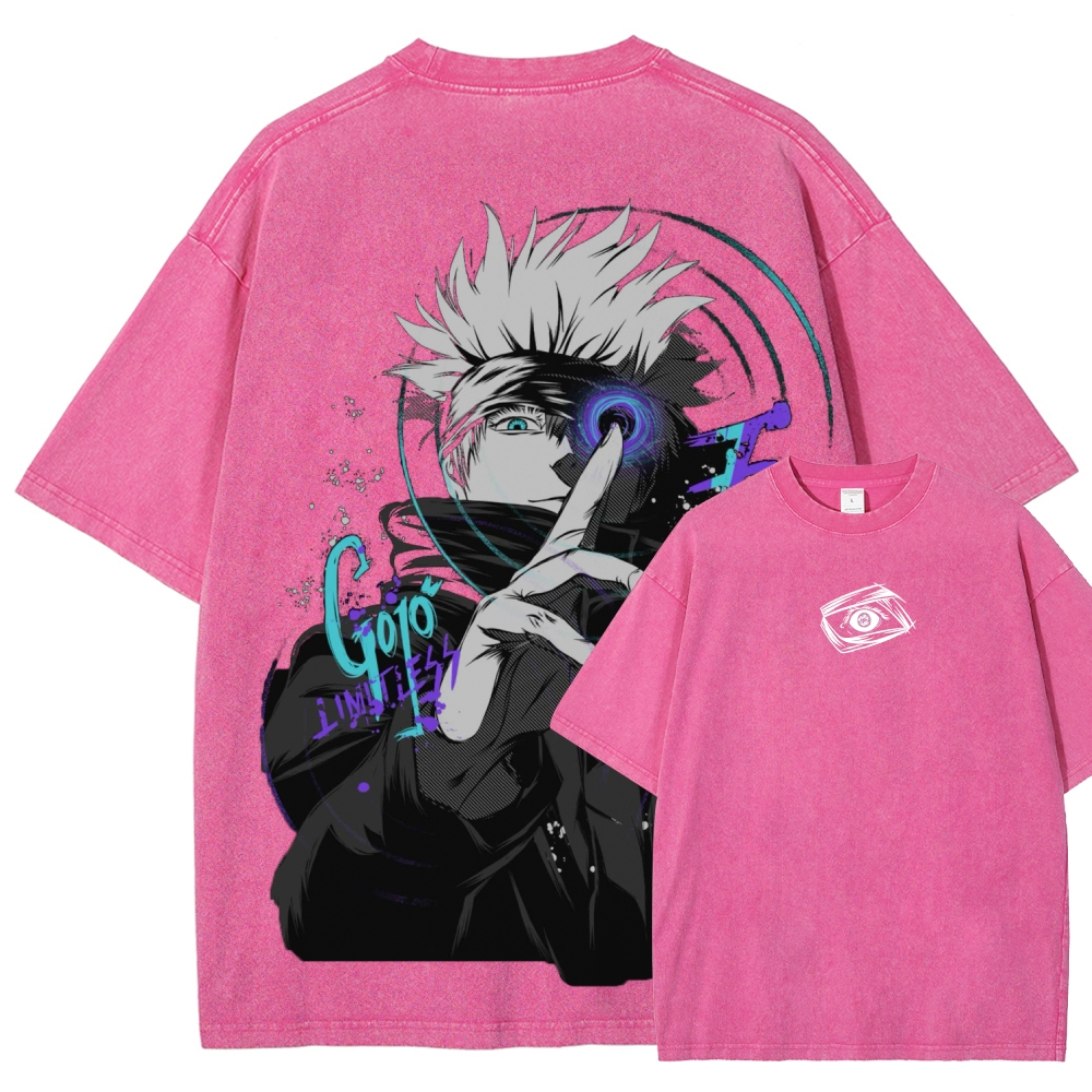 Jujutsu Kaisen Unisex Fit Washed T-Shirt