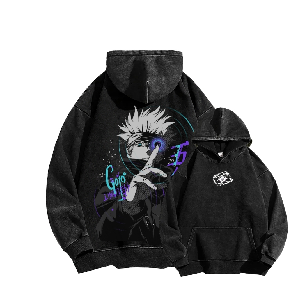 Jujutsu Kaisen Unisex Washed Hoodie