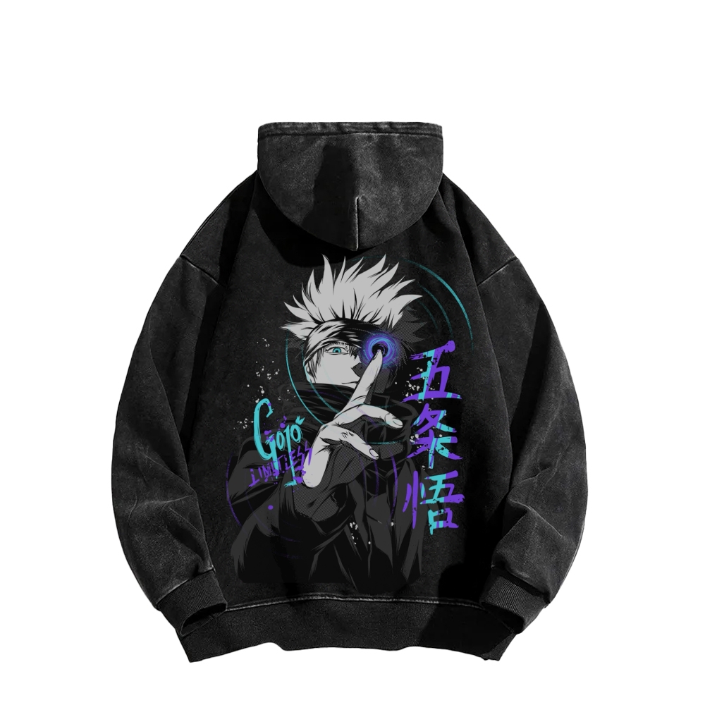 Jujutsu Kaisen Unisex Washed Hoodie