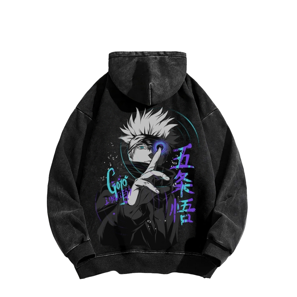Jujutsu Kaisen Unisex Washed Hoodie