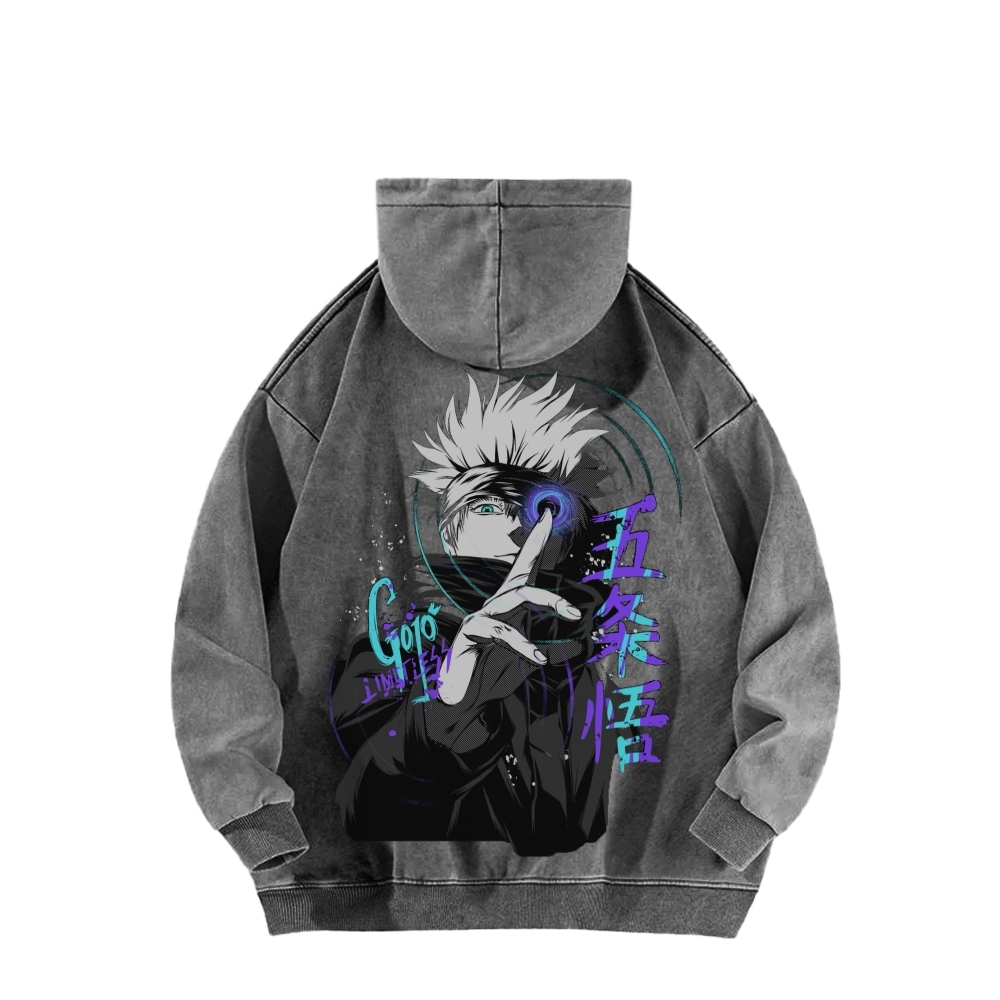 Jujutsu Kaisen Unisex Washed Hoodie