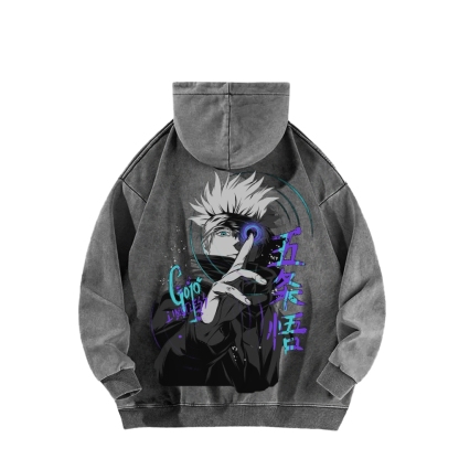 Jujutsu Kaisen Unisex Washed Hoodie