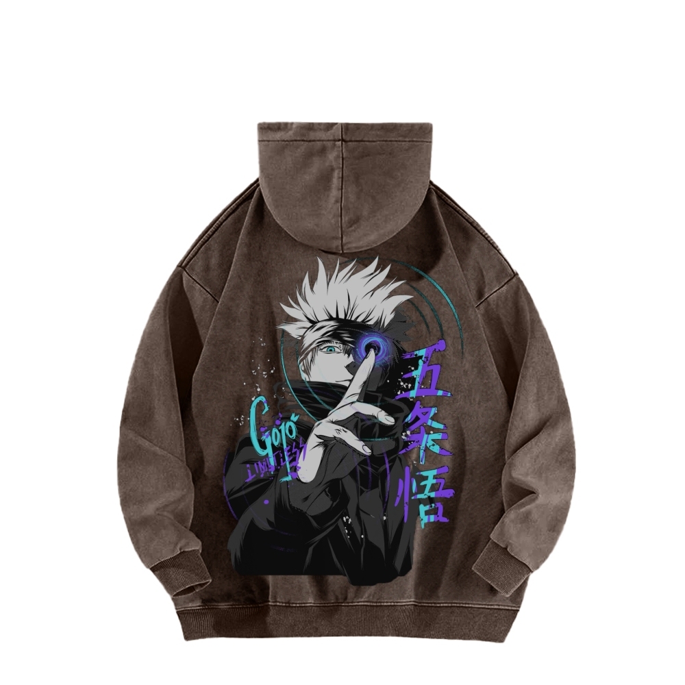 Jujutsu Kaisen Unisex Washed Hoodie