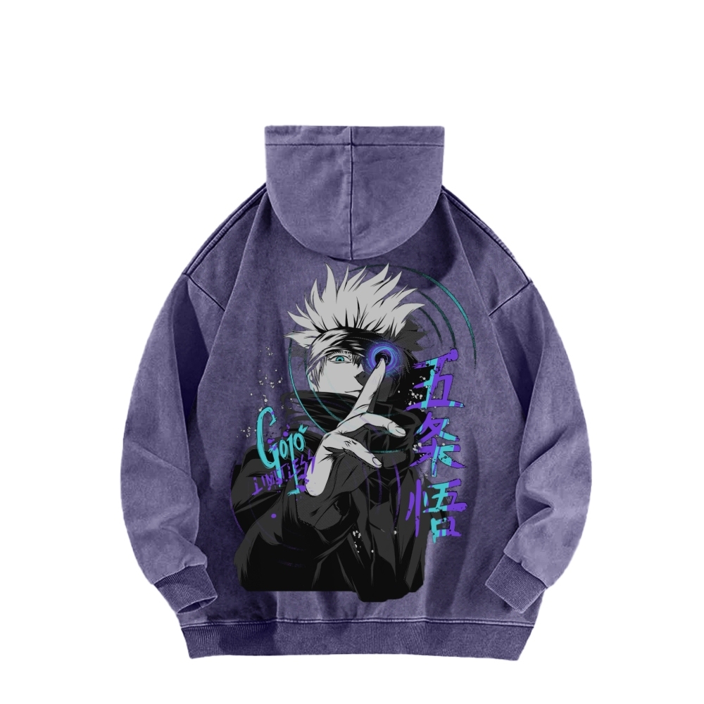 Jujutsu Kaisen Unisex Washed Hoodie