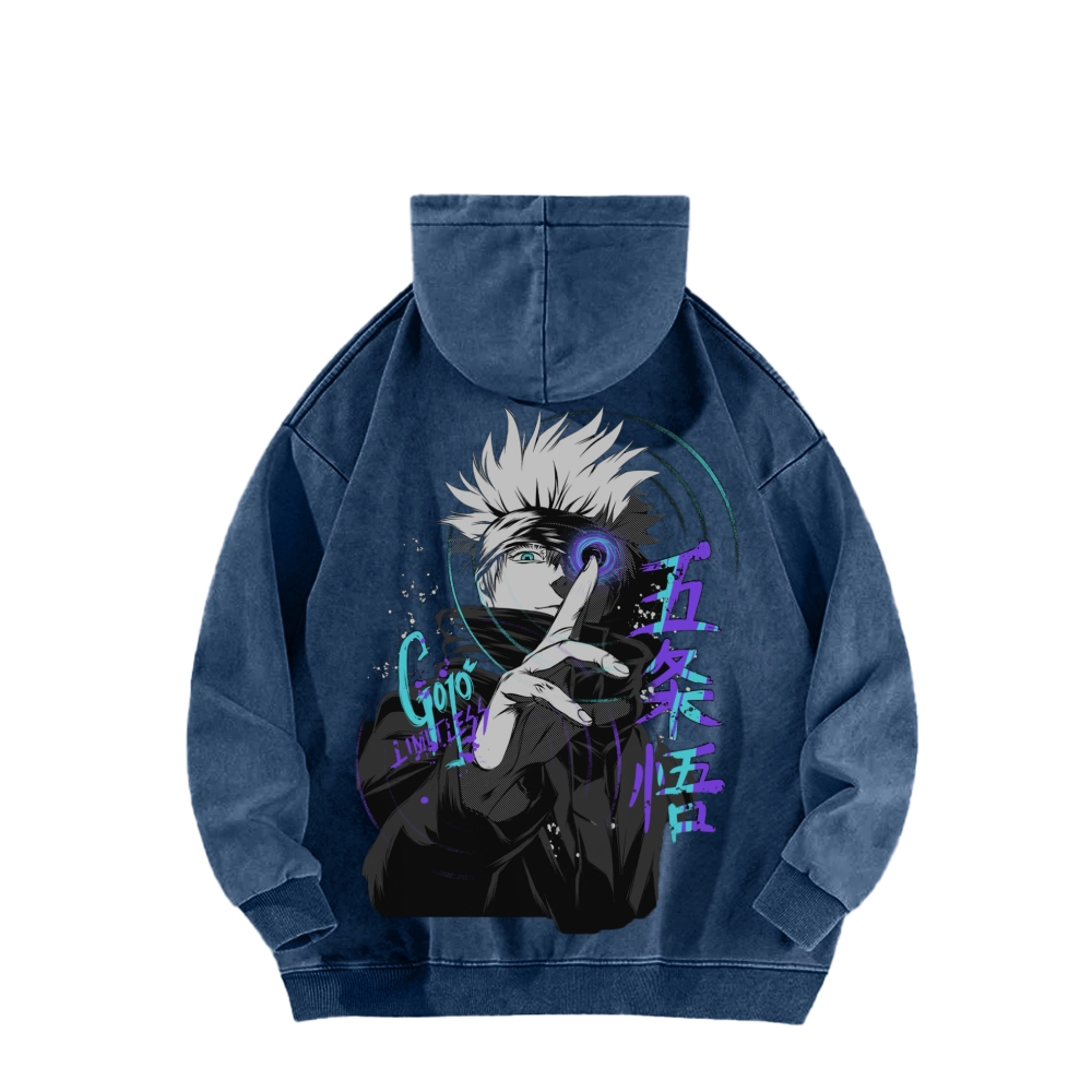 Jujutsu Kaisen Unisex Washed Hoodie