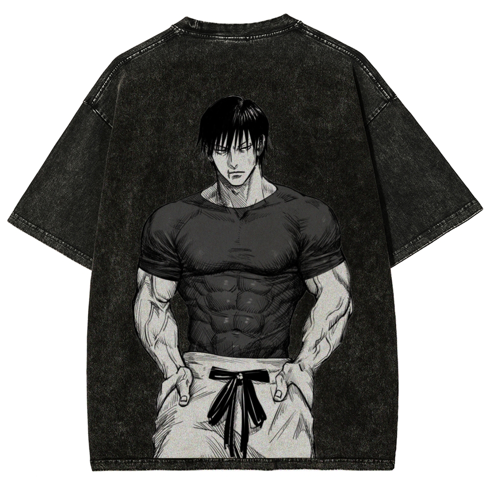 Jujutsu Kaisen Unisex Fit Washed T-Shirt