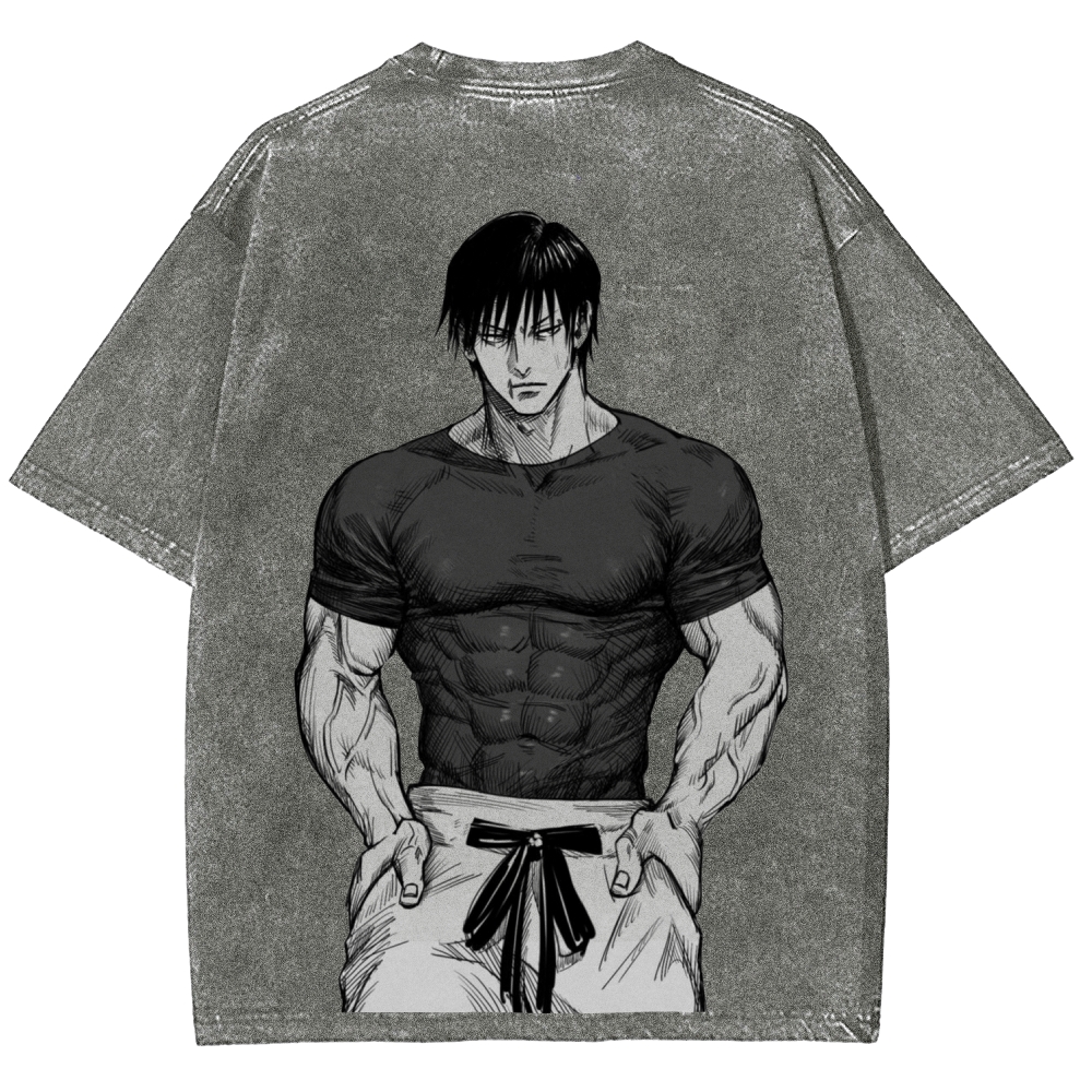 Jujutsu Kaisen Unisex Fit Washed T-Shirt