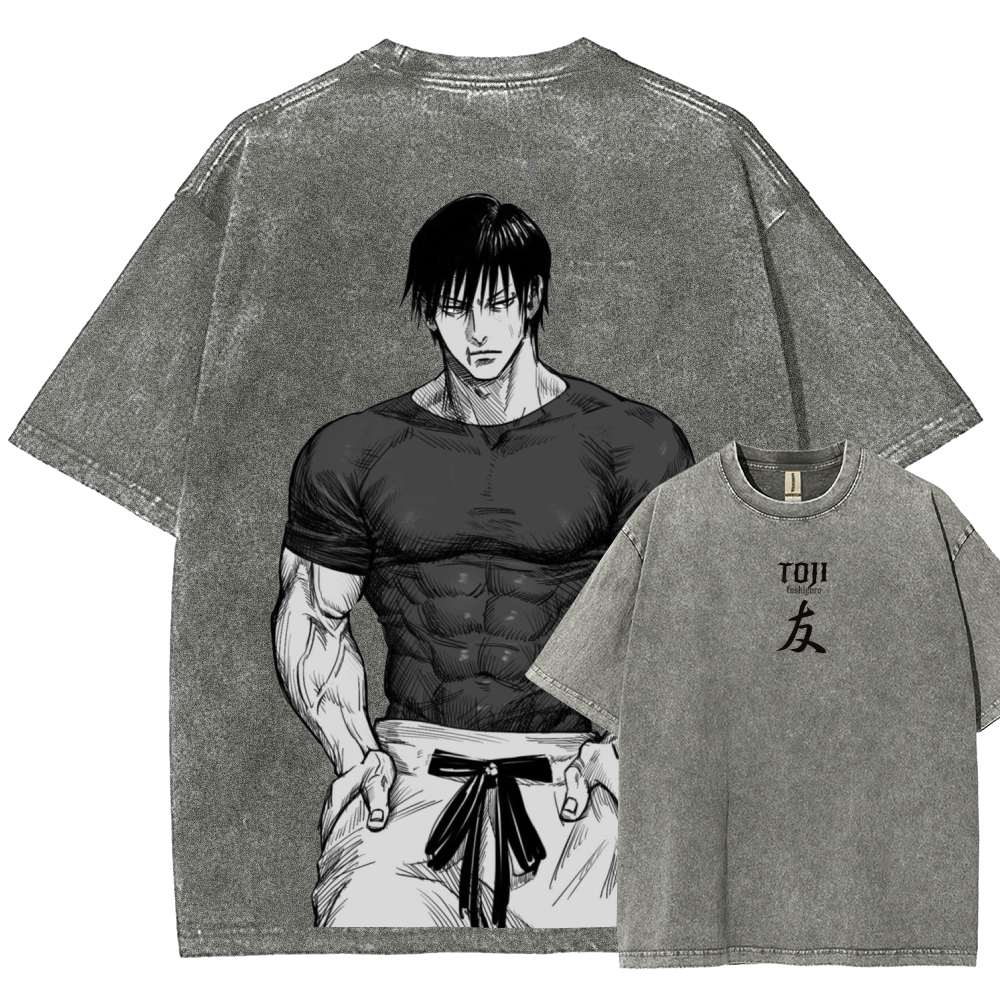 Jujutsu Kaisen Unisex Fit Washed T-Shirt