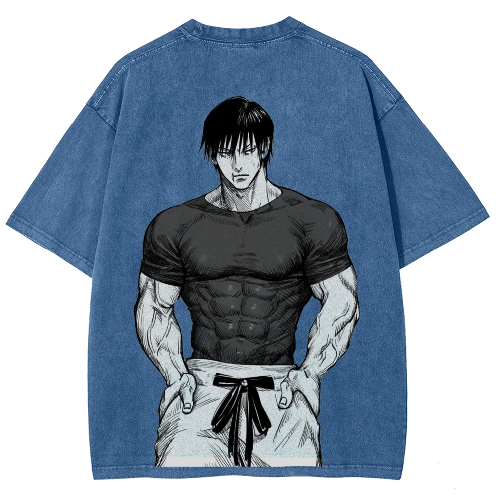 Jujutsu Kaisen Unisex Fit Washed T-Shirt
