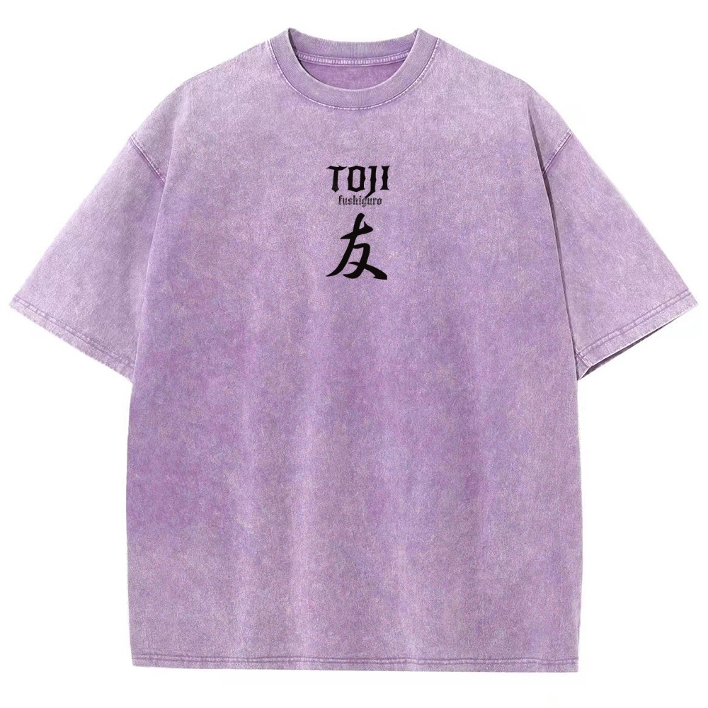Jujutsu Kaisen Unisex Fit Washed T-Shirt