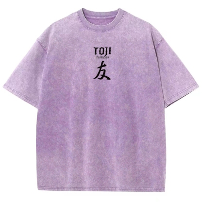 Jujutsu Kaisen Unisex Fit Washed T-Shirt