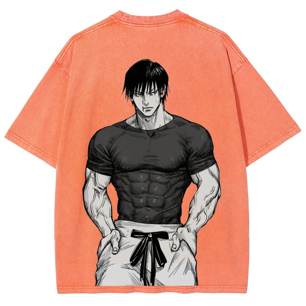 Jujutsu Kaisen Unisex Fit Washed T-Shirt