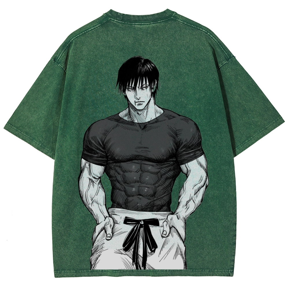 Jujutsu Kaisen Unisex Fit Washed T-Shirt