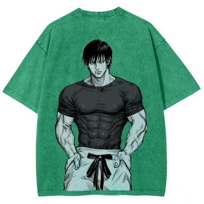 Jujutsu Kaisen Unisex Fit Washed T-Shirt