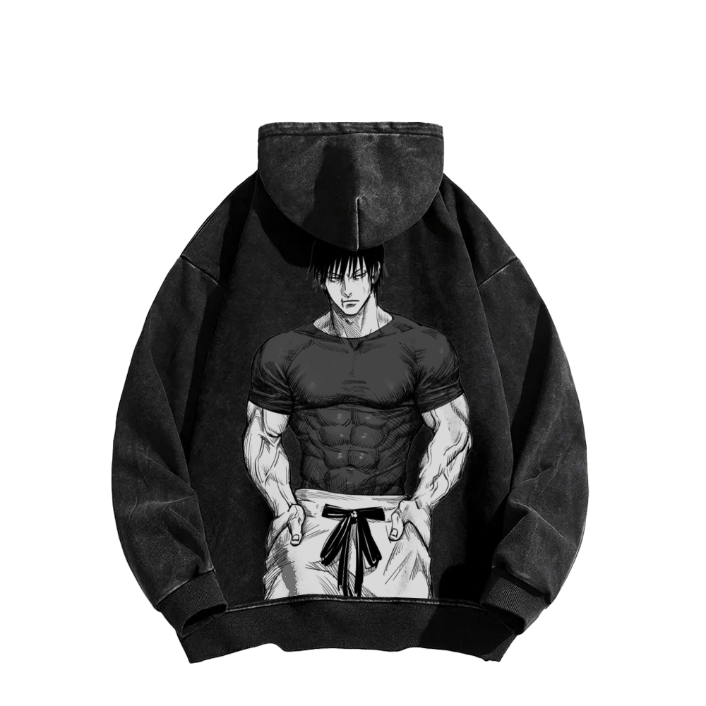 Jujutsu Kaisen Unisex Washed Hoodie