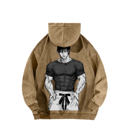Jujutsu Kaisen Unisex Washed Hoodie