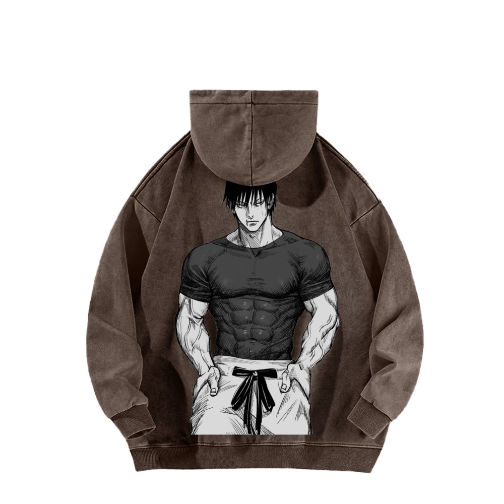 Jujutsu Kaisen Unisex Washed Hoodie