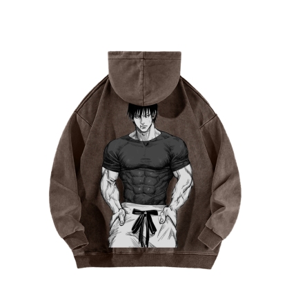 Jujutsu Kaisen Unisex Washed Hoodie