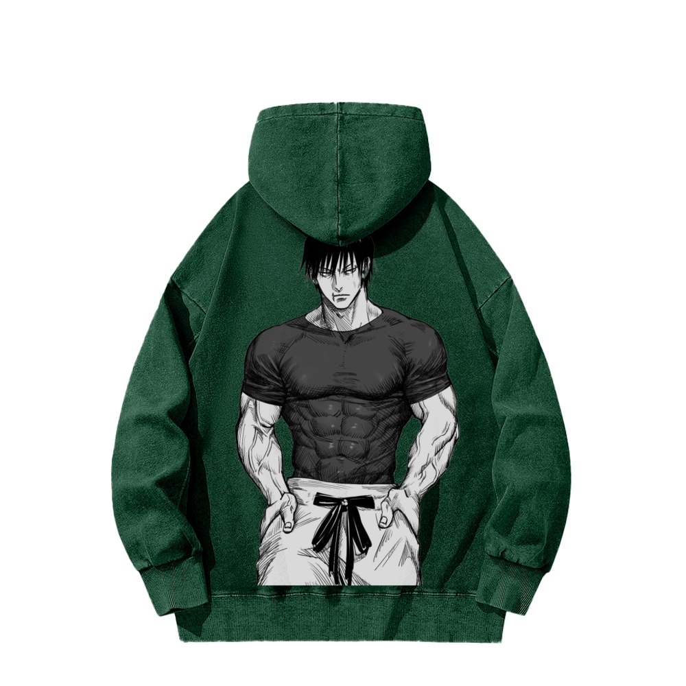 Jujutsu Kaisen Unisex Washed Hoodie