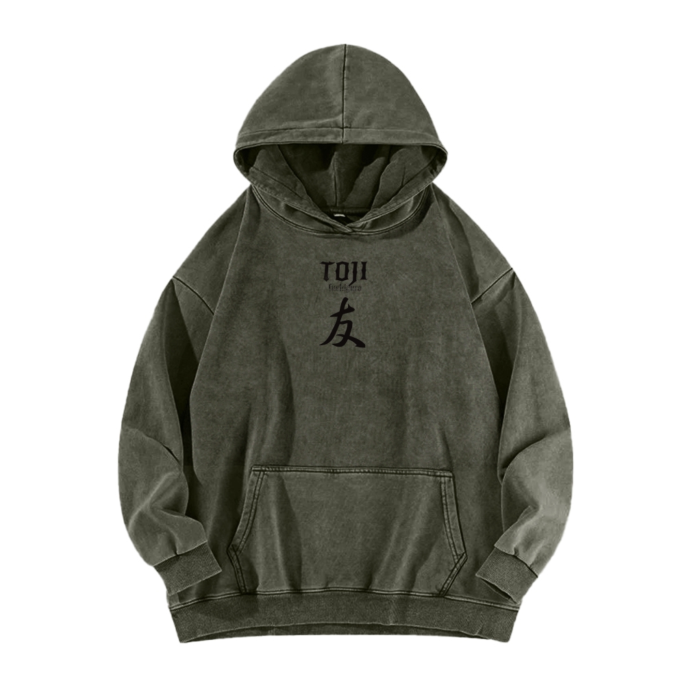 Jujutsu Kaisen Unisex Washed Hoodie