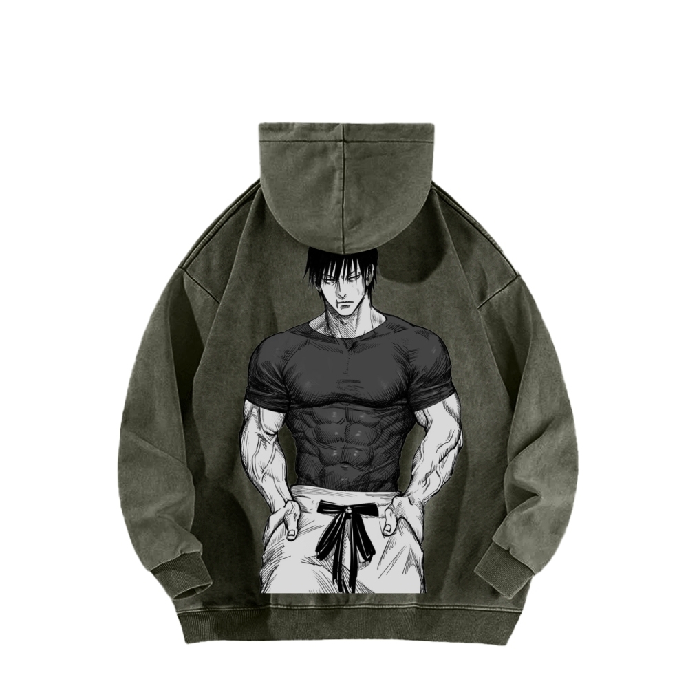 Jujutsu Kaisen Unisex Washed Hoodie