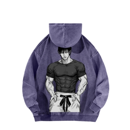 Jujutsu Kaisen Unisex Washed Hoodie
