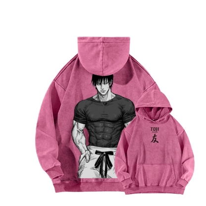 Jujutsu Kaisen Unisex Washed Hoodie