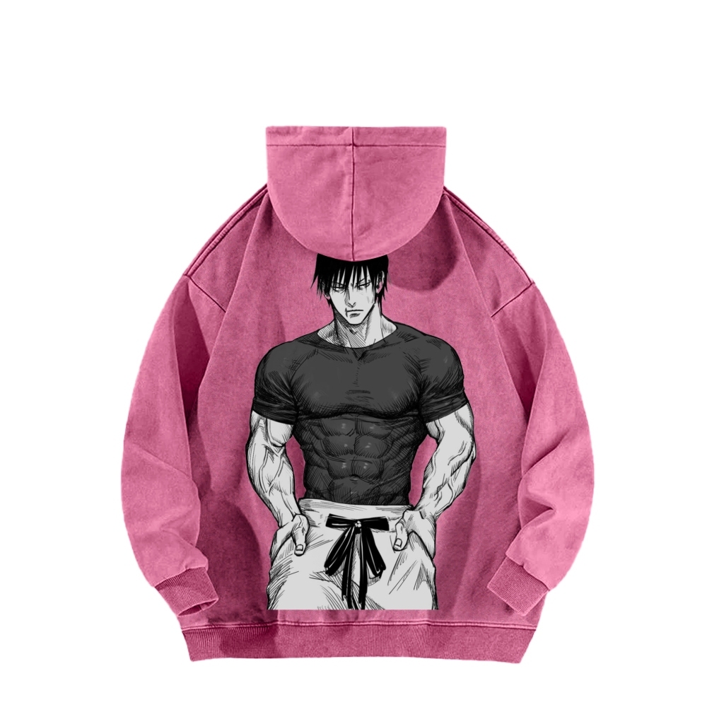 Jujutsu Kaisen Unisex Washed Hoodie