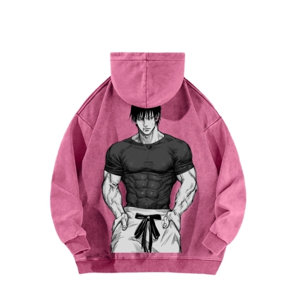 Jujutsu Kaisen Unisex Washed Hoodie