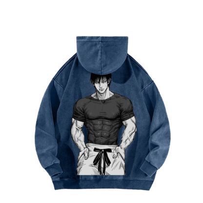 Jujutsu Kaisen Unisex Washed Hoodie