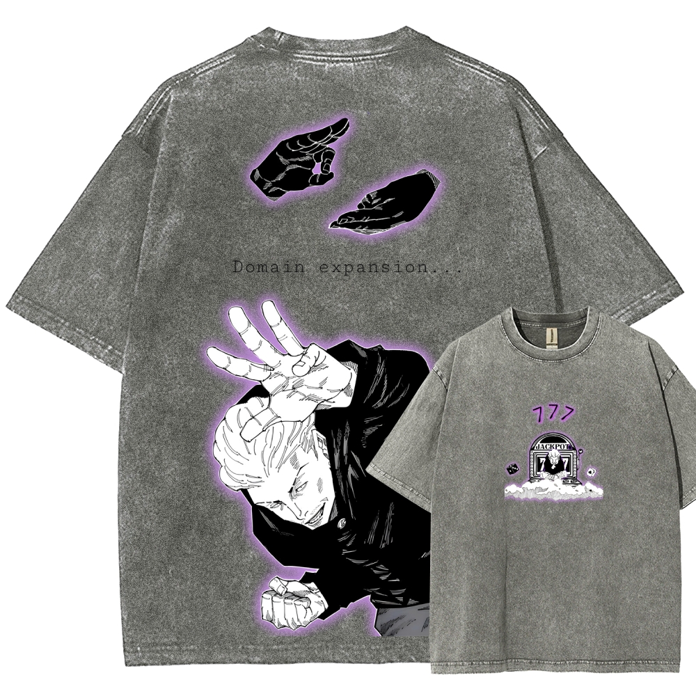 Jujutsu Kaisen Unisex Fit Washed T-Shirt