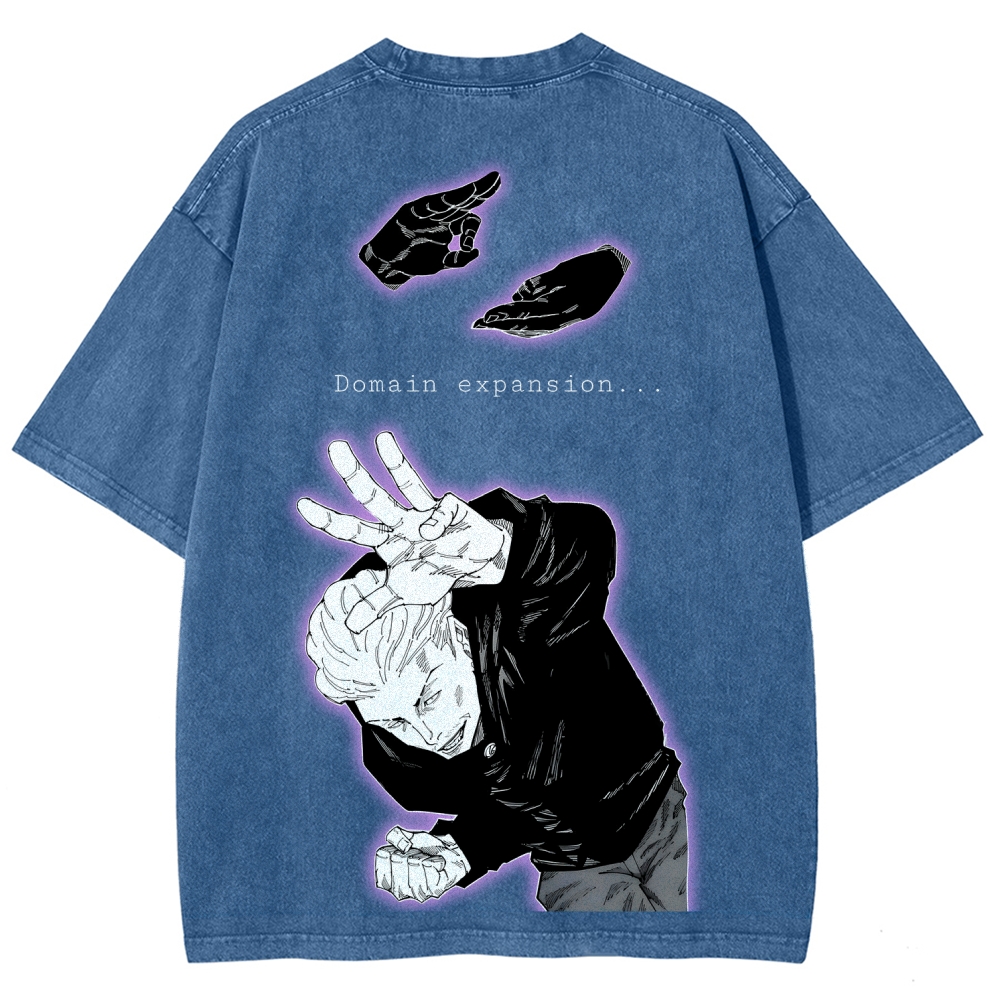 Jujutsu Kaisen Unisex Fit Washed T-Shirt