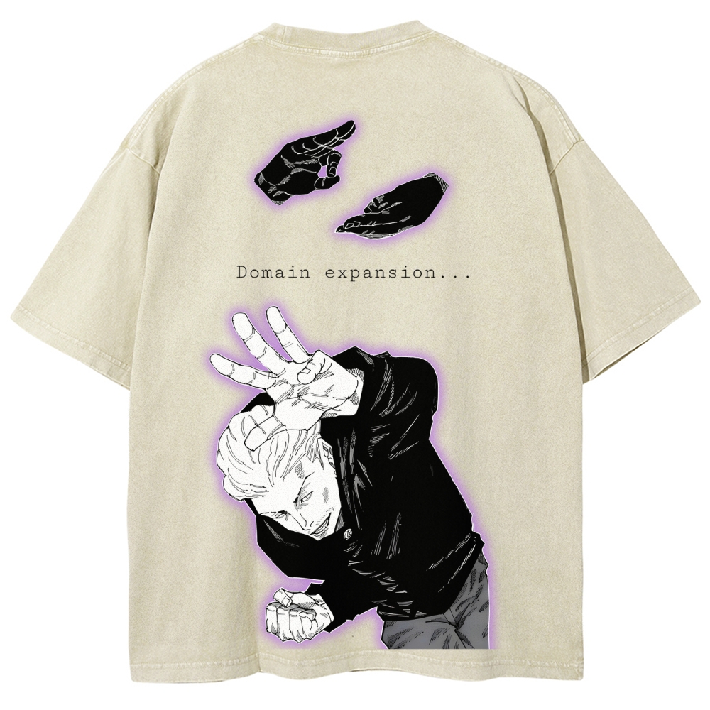 Jujutsu Kaisen Unisex Fit Washed T-Shirt