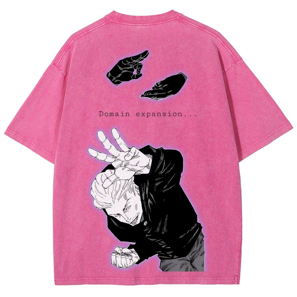 Jujutsu Kaisen Unisex Fit Washed T-Shirt