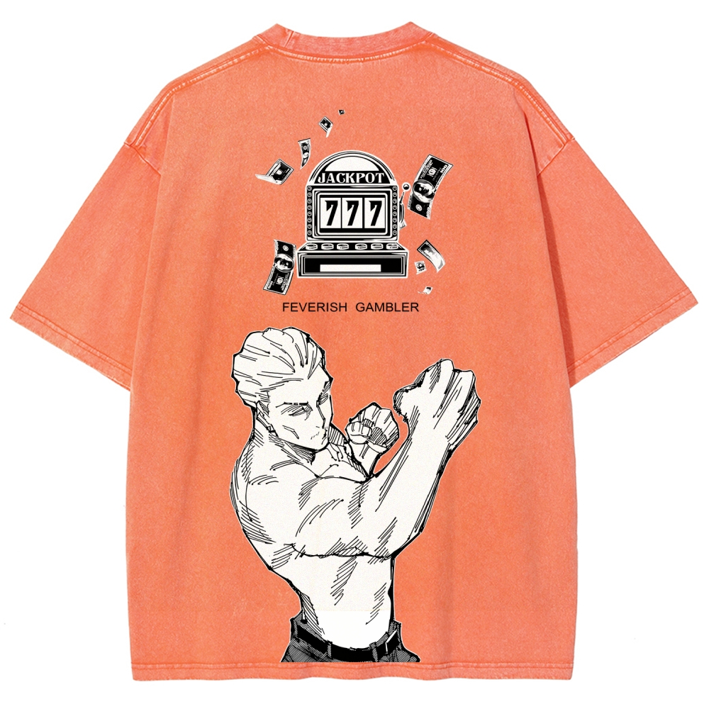 Jujutsu Kaisen Unisex Fit Washed T-Shirt