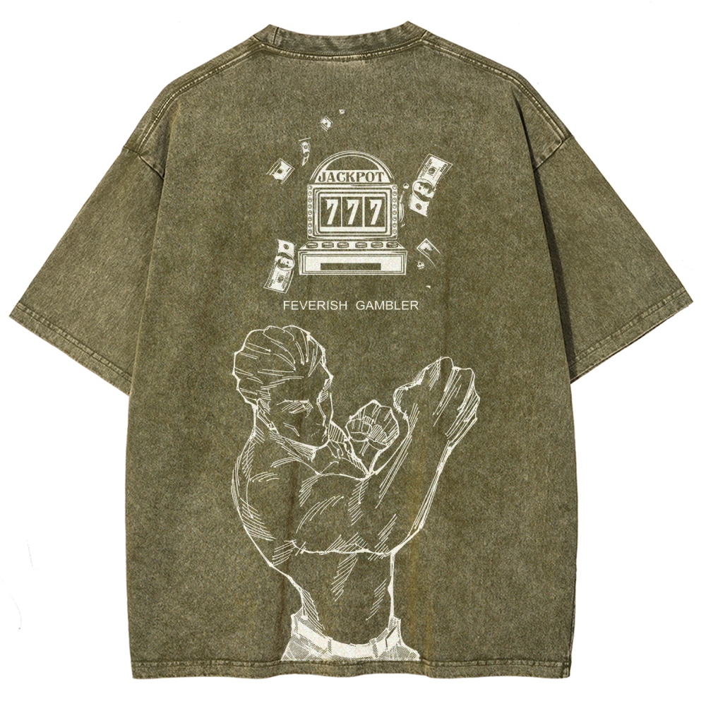 Jujutsu Kaisen Unisex Fit Washed T-Shirt