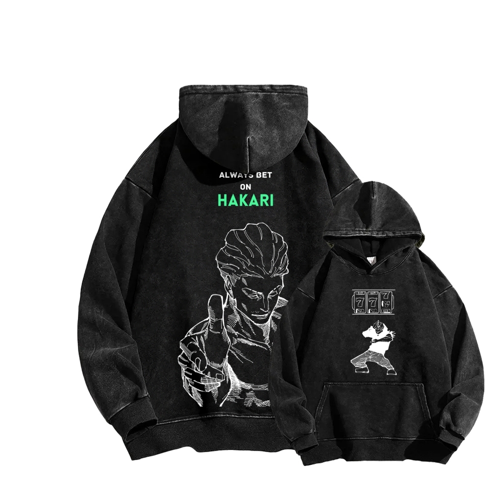 Jujutsu Kaisen Unisex Washed Hoodie