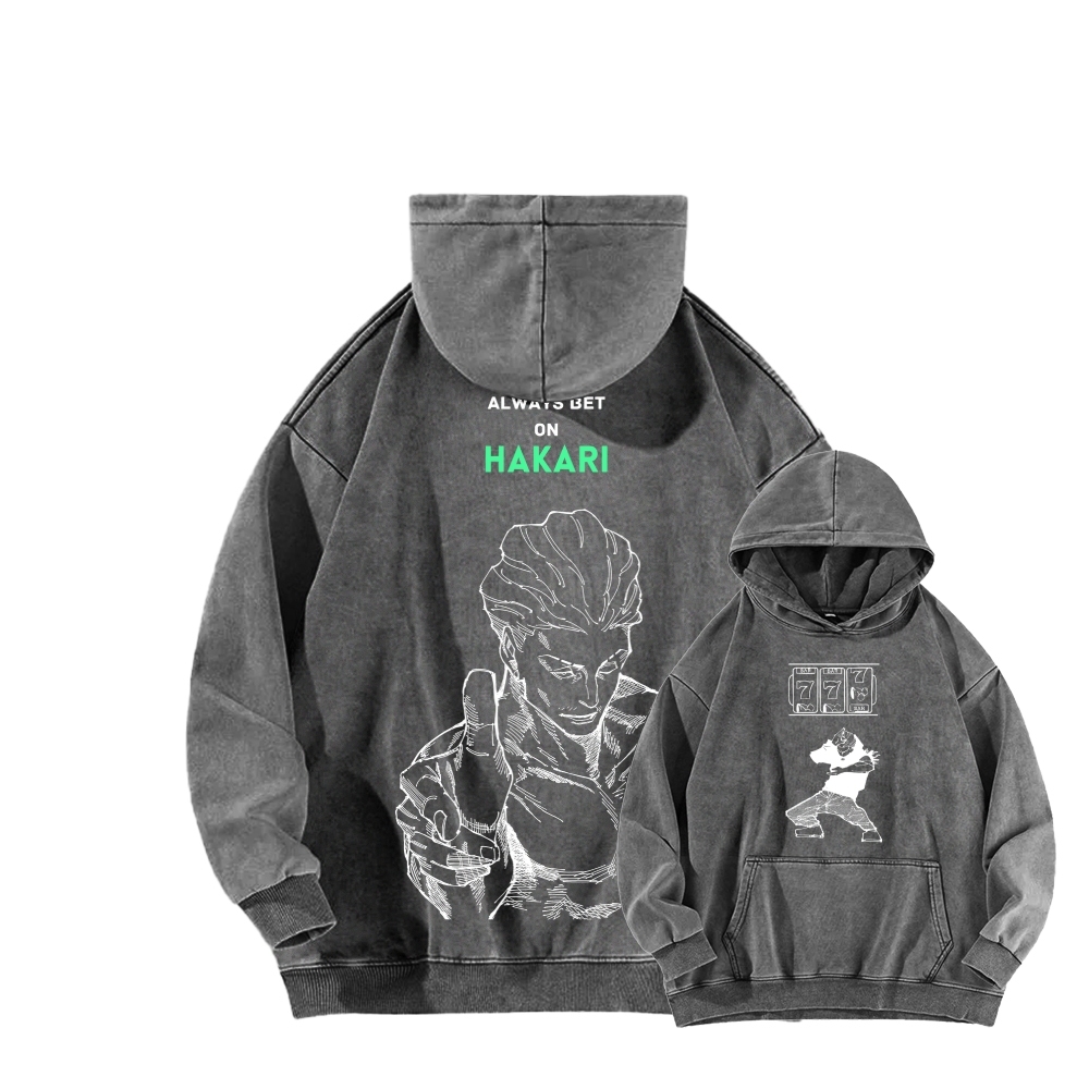 Jujutsu Kaisen Unisex Washed Hoodie